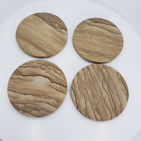 Set of 4 thirstystone coasters, vintage - Picture 2 of 6